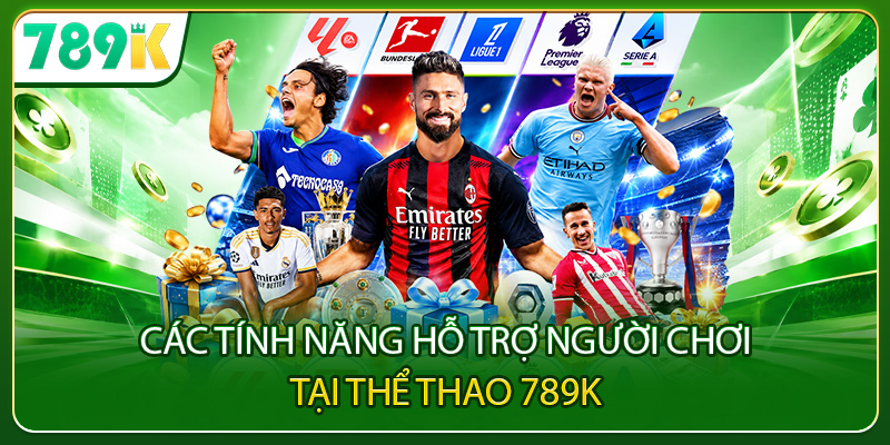 Các tính năng hỗ trợ người chơi tại thể thao 789K