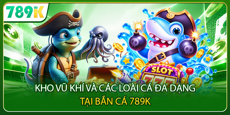 Kho vũ khí tại bắn cá 789K