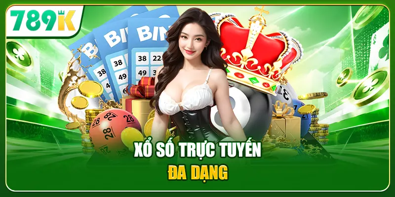 Xổ số trực tuyến đa dạng